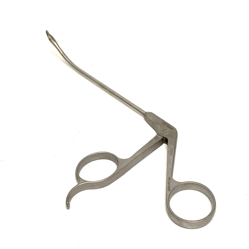 ARTHREX REF AR-12380, Punch, Medium 15° Up Tip, 3.4 mm 30° Left Curved Shaft