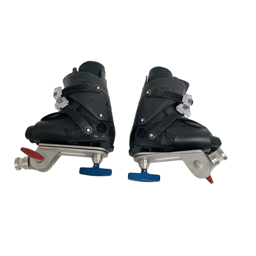 Mizuho OSI REF 5855-863, P-2 RIGHT/LEFT TRACTION BOOT, SMALL, PAIR w/ FOOT PLATE