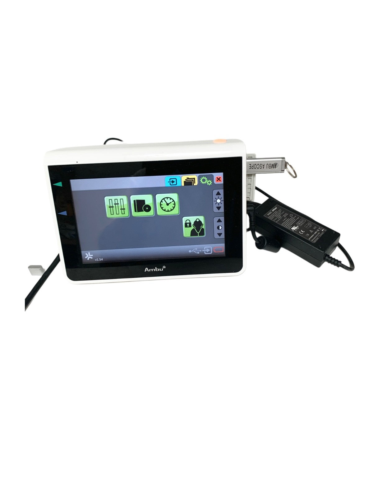 Ambu aView Medical Monitor 405001000 + FSPU0030-REAM Power Supply