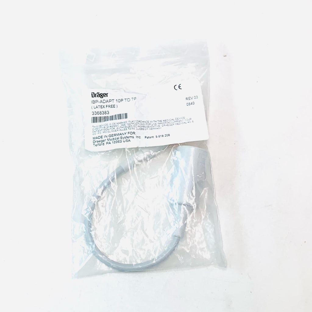 Drager REF 3368383, IBP ADAPTER 10PIN TO 7PIN