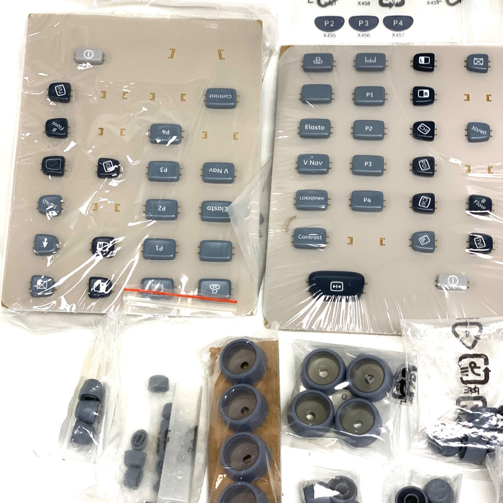 GE REF 5207000, LOGIQ E9, lot of mix Button Cap Kit