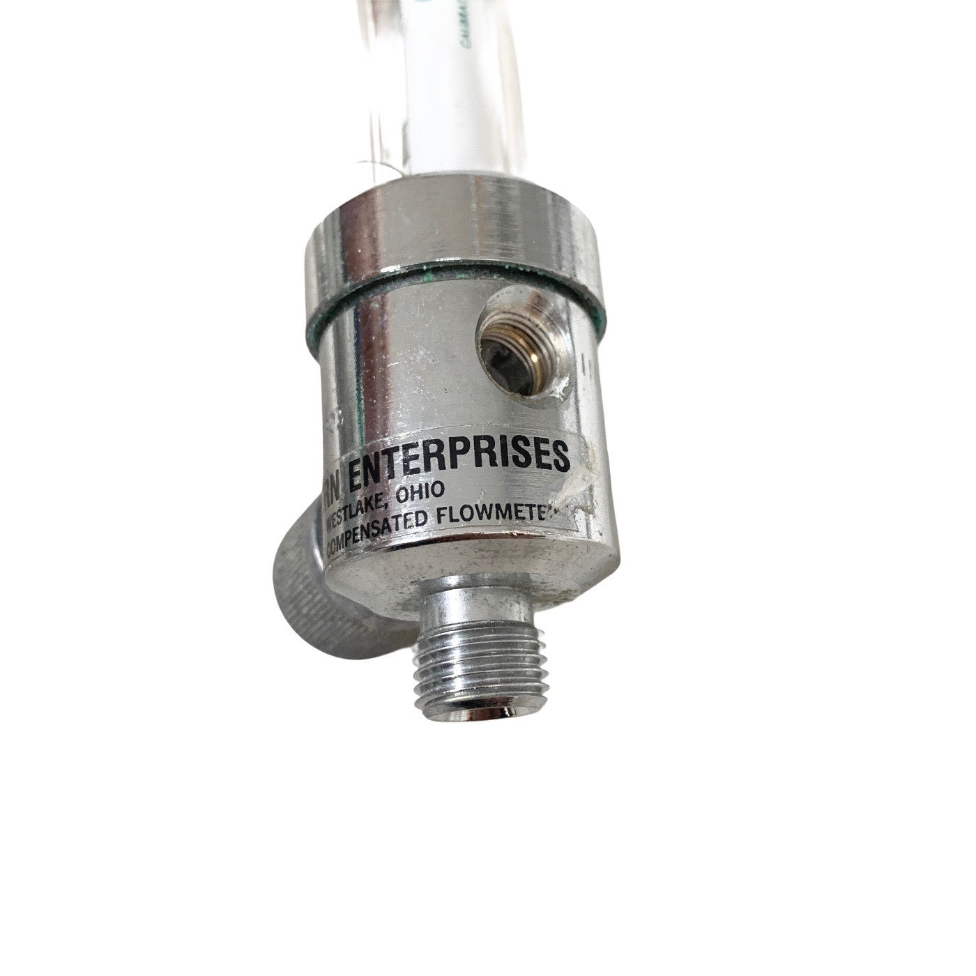 Western Enterprises Slim-Line Oxygen Flowmeter 0-15 LPM Medical Thorpe Tube O2