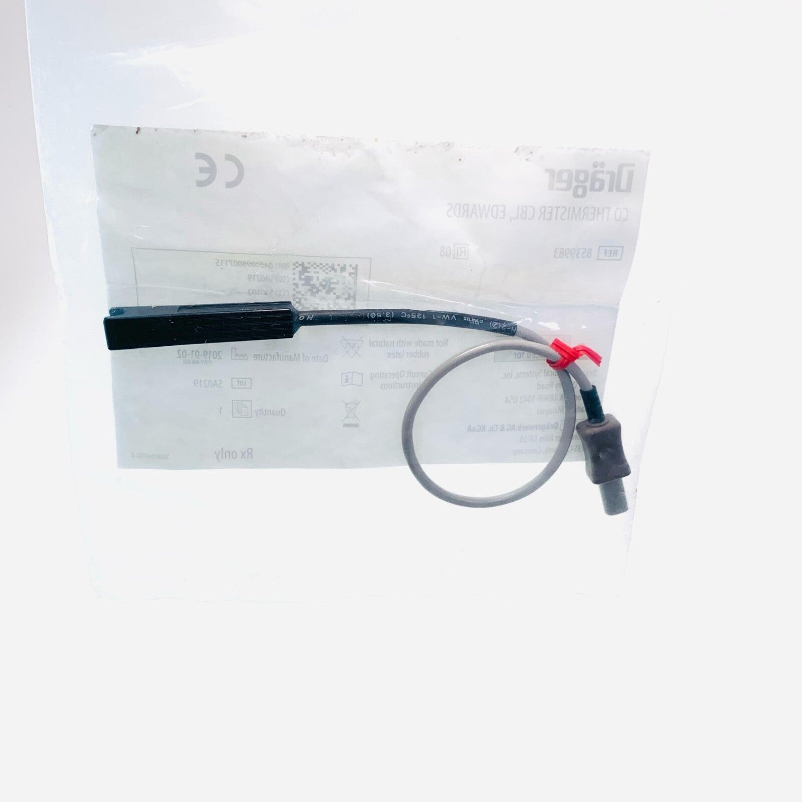 Drager REF 8539983, CO THERMISTER CABLE