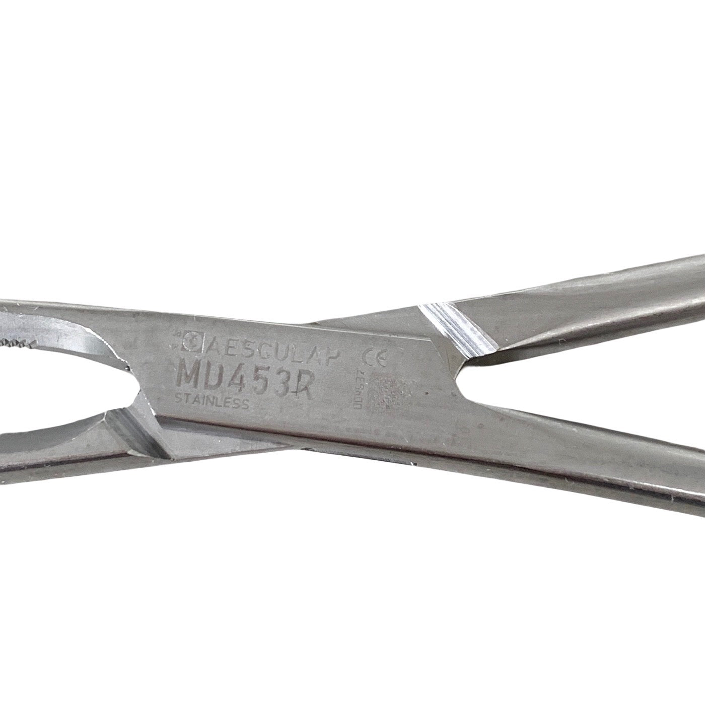 Aesculap Ref MD453R, Crile-Wood Needle Holder 6" Surgical Suture Forceps