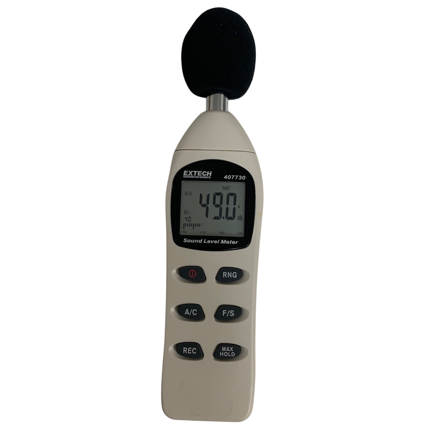 Extech Instruments 407730 Digital Sound Level Meter, 40 to 130dB