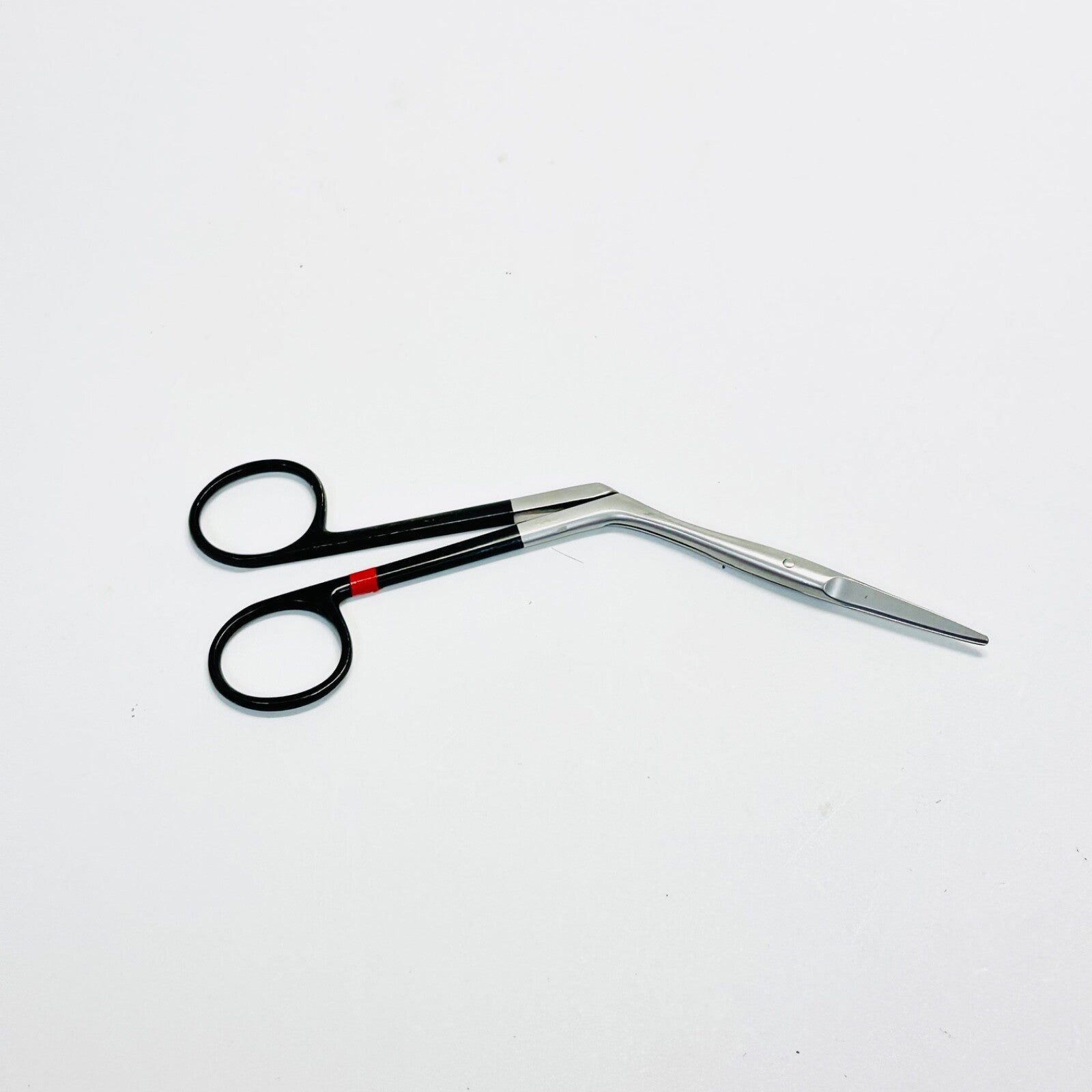 Black & Black Surgical B55837 Knight Serrated Supercut Scissors 7″ (18Cm) Angled