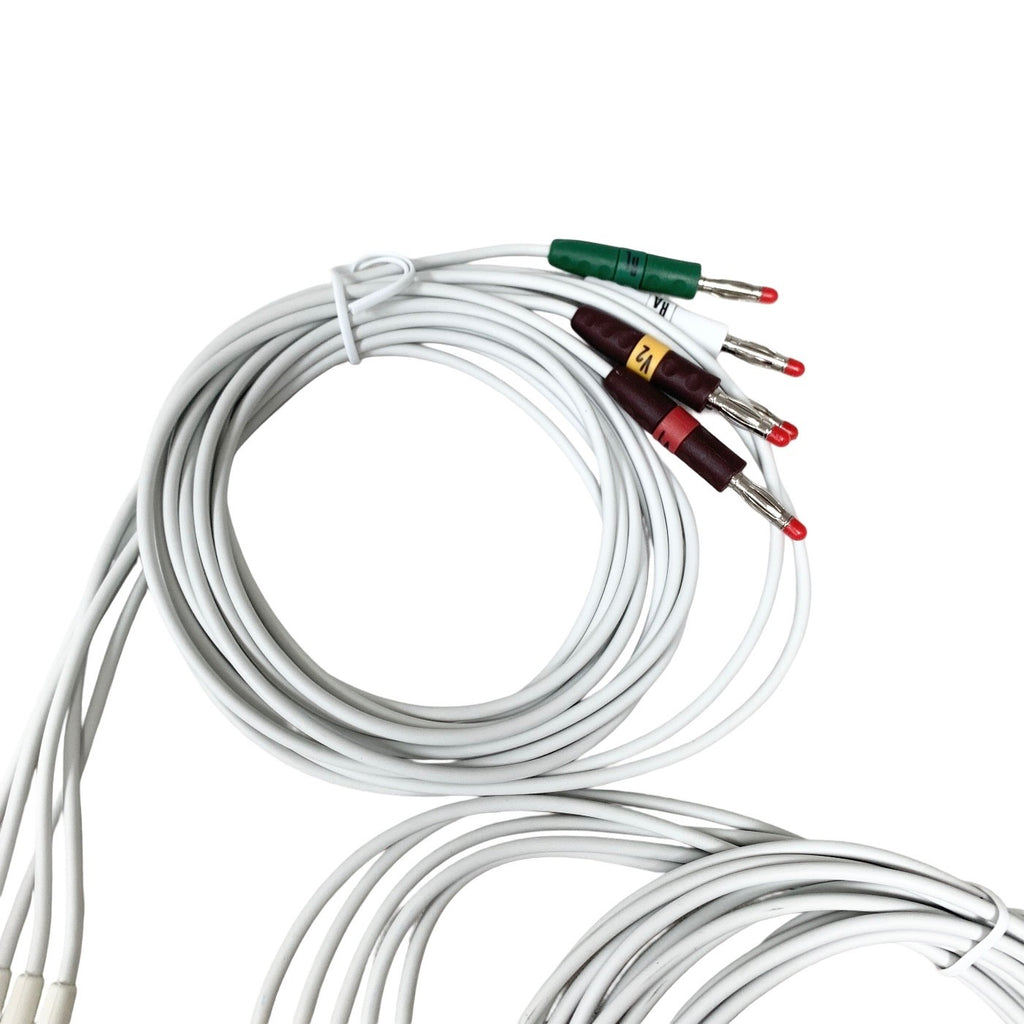 NEW Mortara 9293-046-60, 10-Lead ECG EKG Leadwire Set Banana Ends