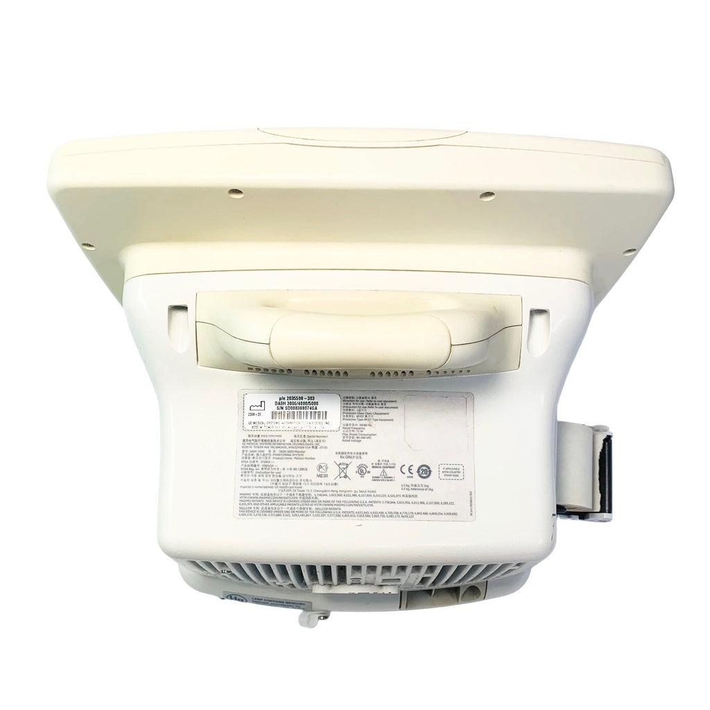 GE Dash 5000 Patient Monitor w/ ECG, SpO2, NBP, Co2,Temp, and Printer