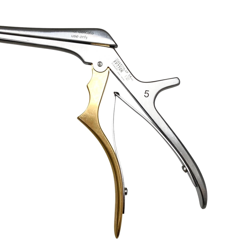 Aesculap Ref FF770R, Kerrison Rongeur 5mm 180mm Spine Neuro Surgical Instrument