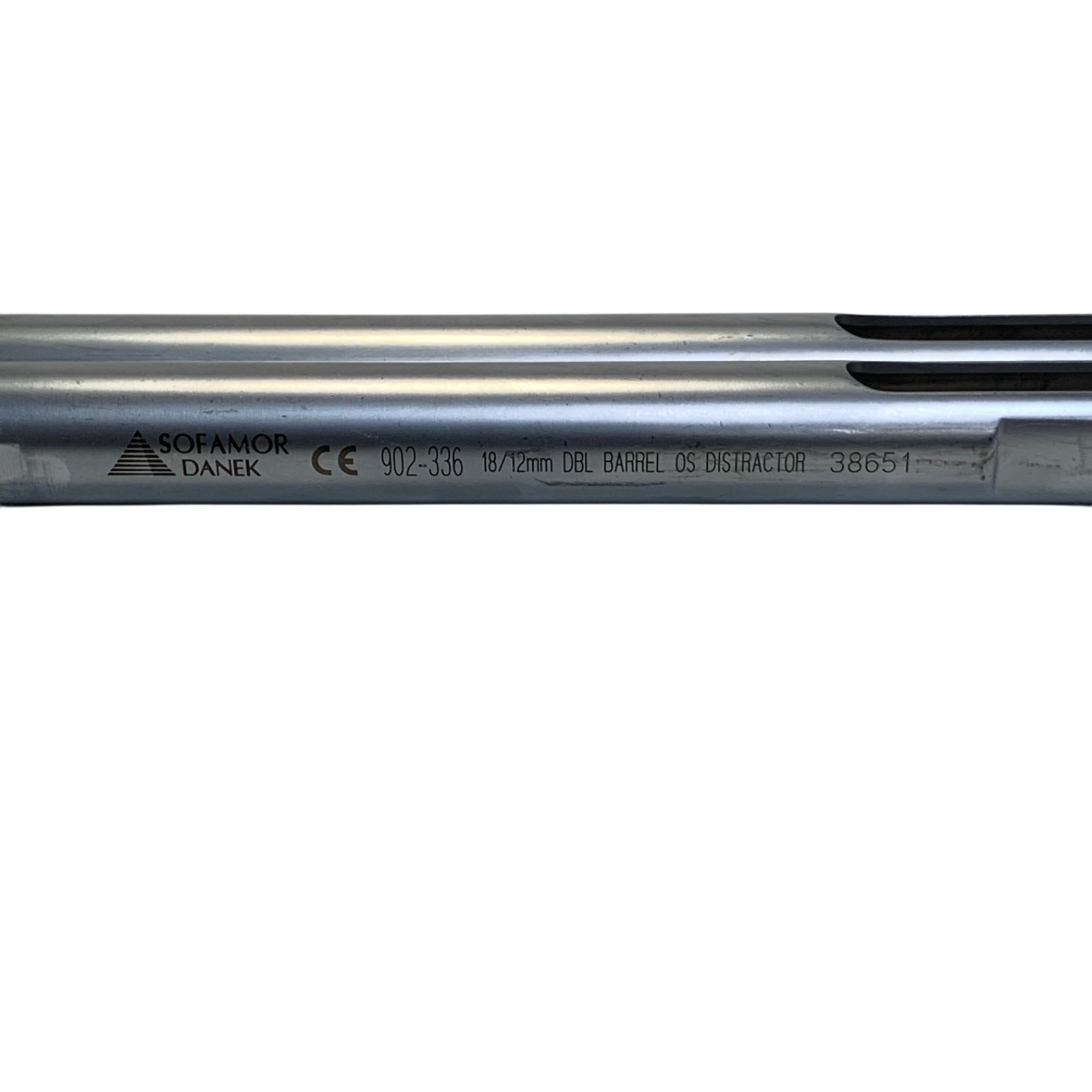 Sofamor Danek 902-336, 18/12mm DBL BARREL OUTER SLEEVE DISTRACTOR