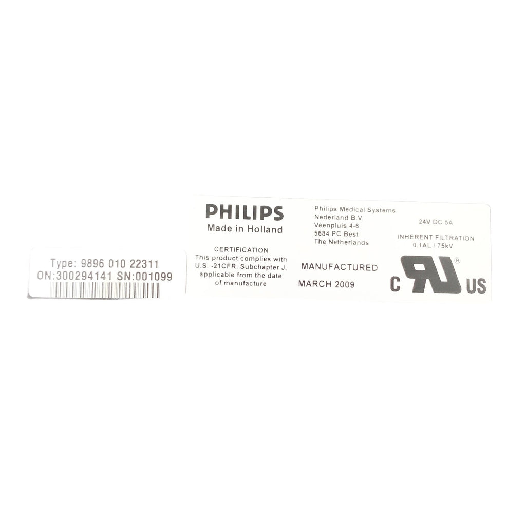 PHILIPS REF 989601022311, COLLIMATOR MFD 2009