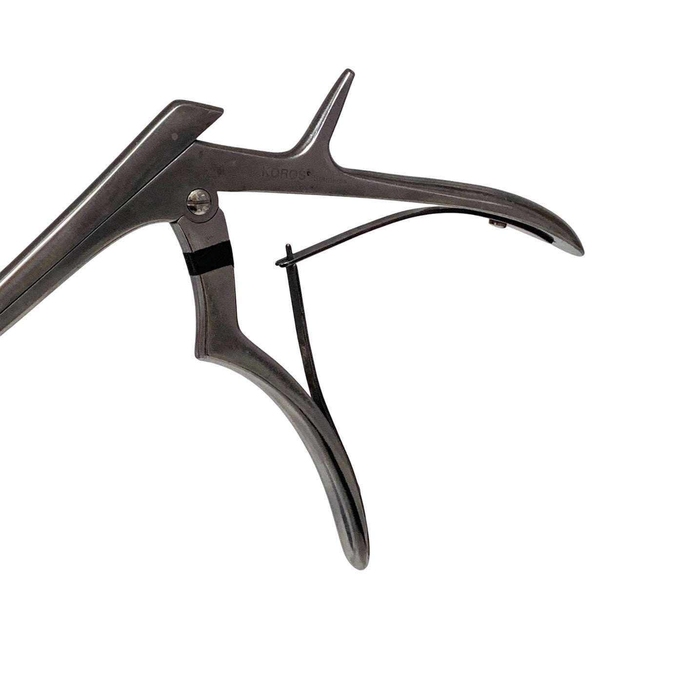 Koros Stainless Kerrison Rongeur 2mm 40 Degree Up-Bite Surgical Bone Punch 8"