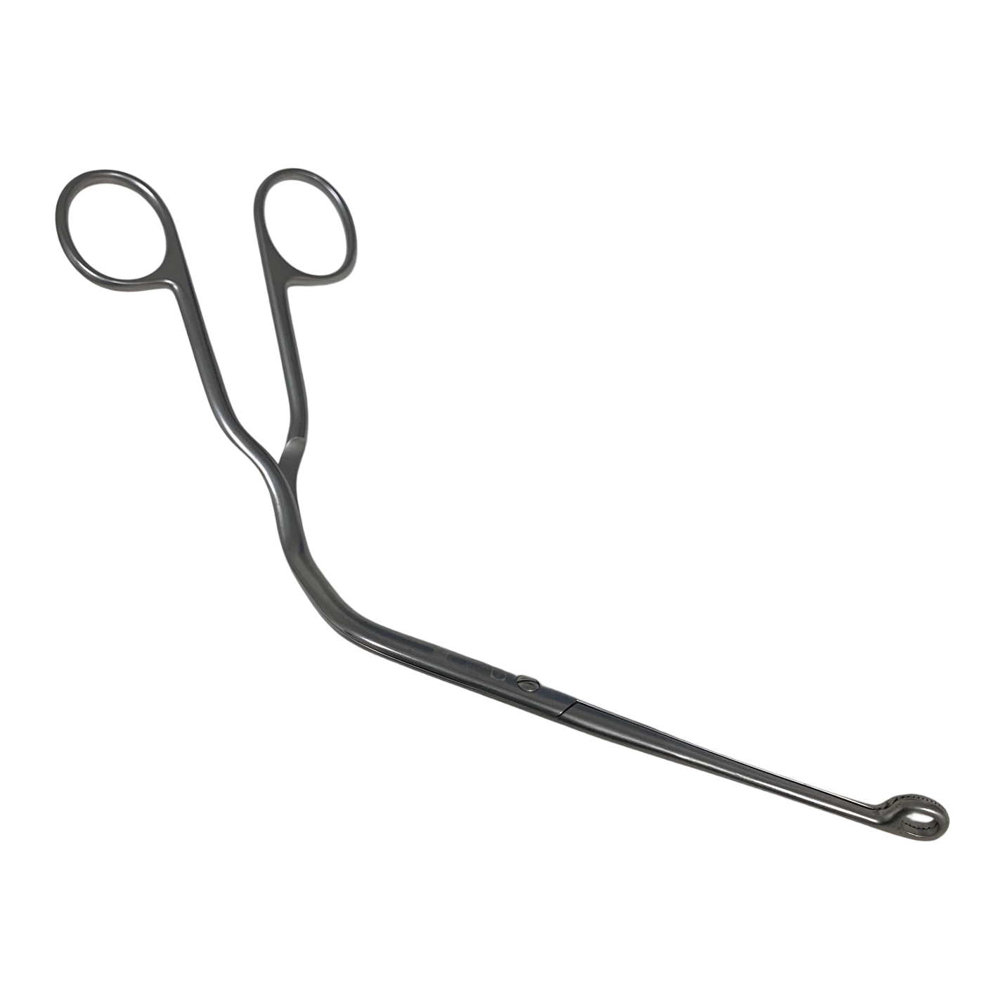 AESCULAP AN381R Magill Forceps 9-3/4 Inch, Adult Angled