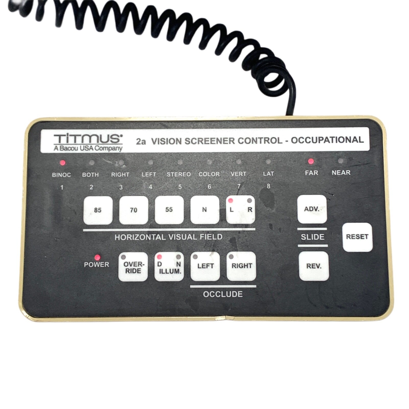 Titmus REF 2a Vision Screener w/ Keypad Controller