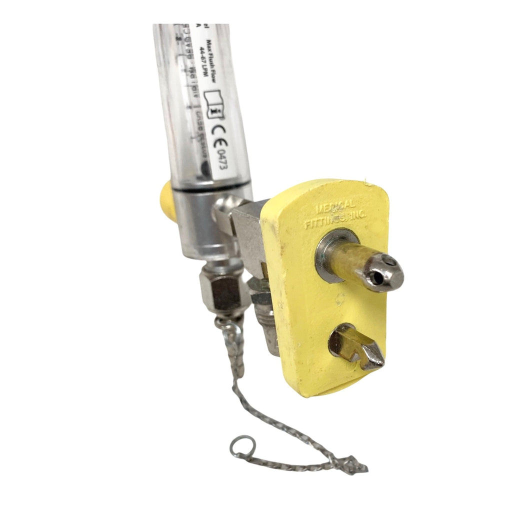 Precision Medical Model 8MFA, AIR Flowmeter, MALE MEDICAL FITTING, 44-57 LPM
