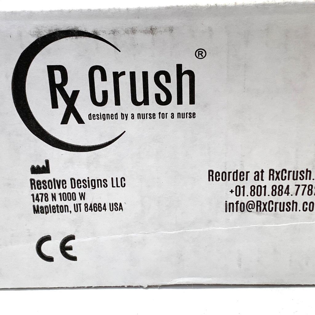 RxCrush REF PC11, Pill Crusher ENFit Compatible