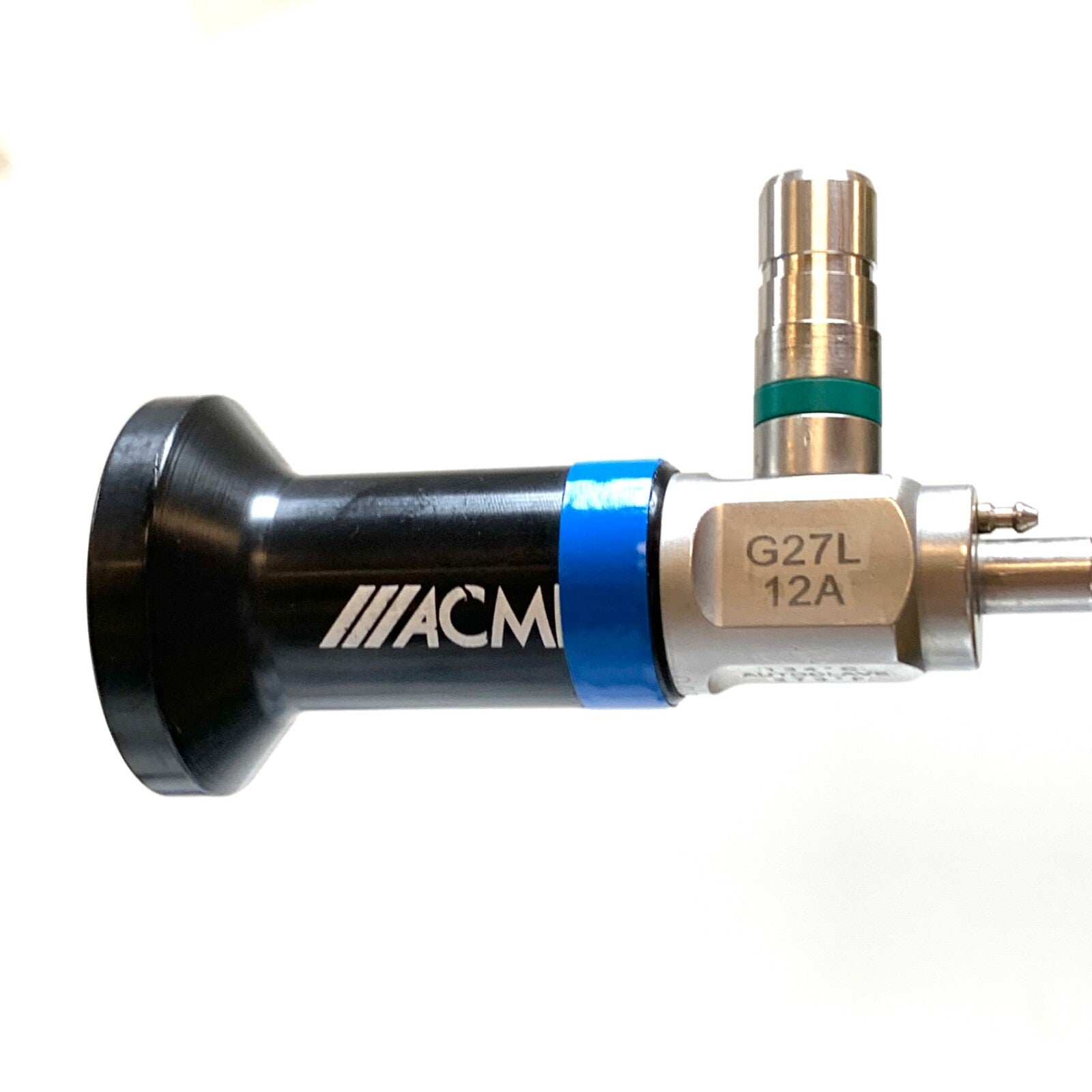 Acmi REF G27L-12A, 12 Degree 2.7mm Hysteroscope, w/ 7208329 Dyonics Light Cable