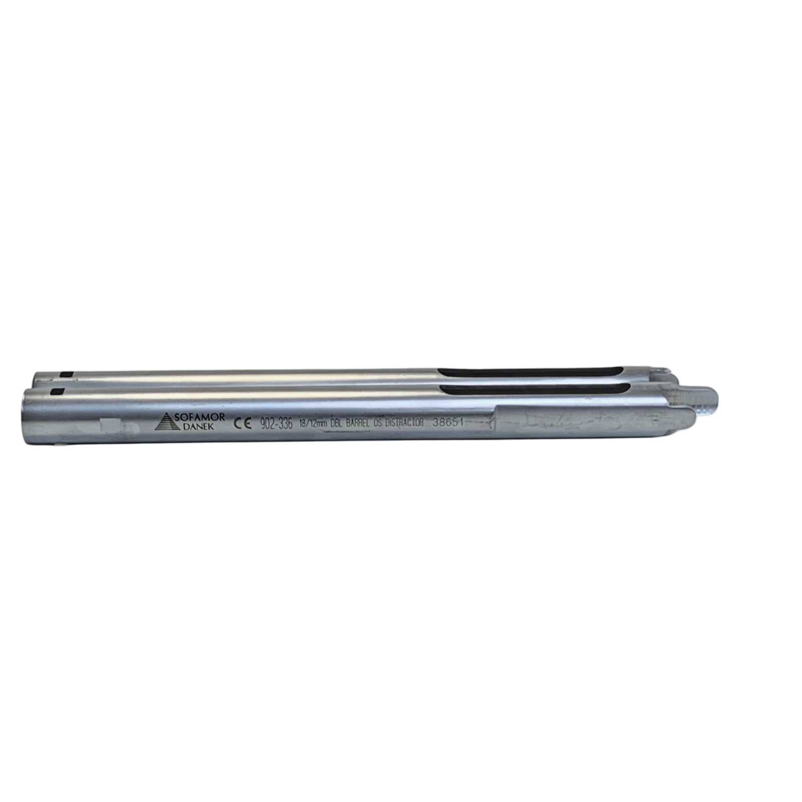 Sofamor Danek 902-336, 18/12mm DBL BARREL OUTER SLEEVE DISTRACTOR