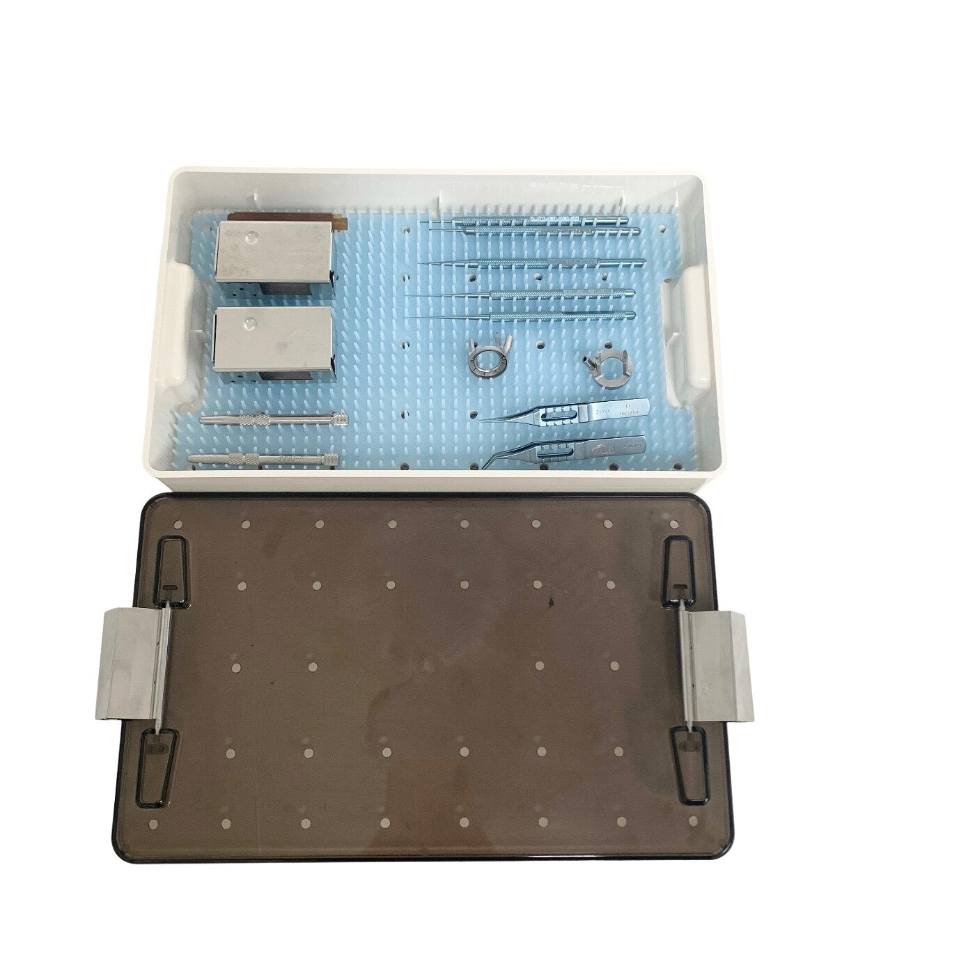 KERAVISION MICRO SURGERY OPTHALMIC INSTRUMENT LOT OF 12 W/ CASE