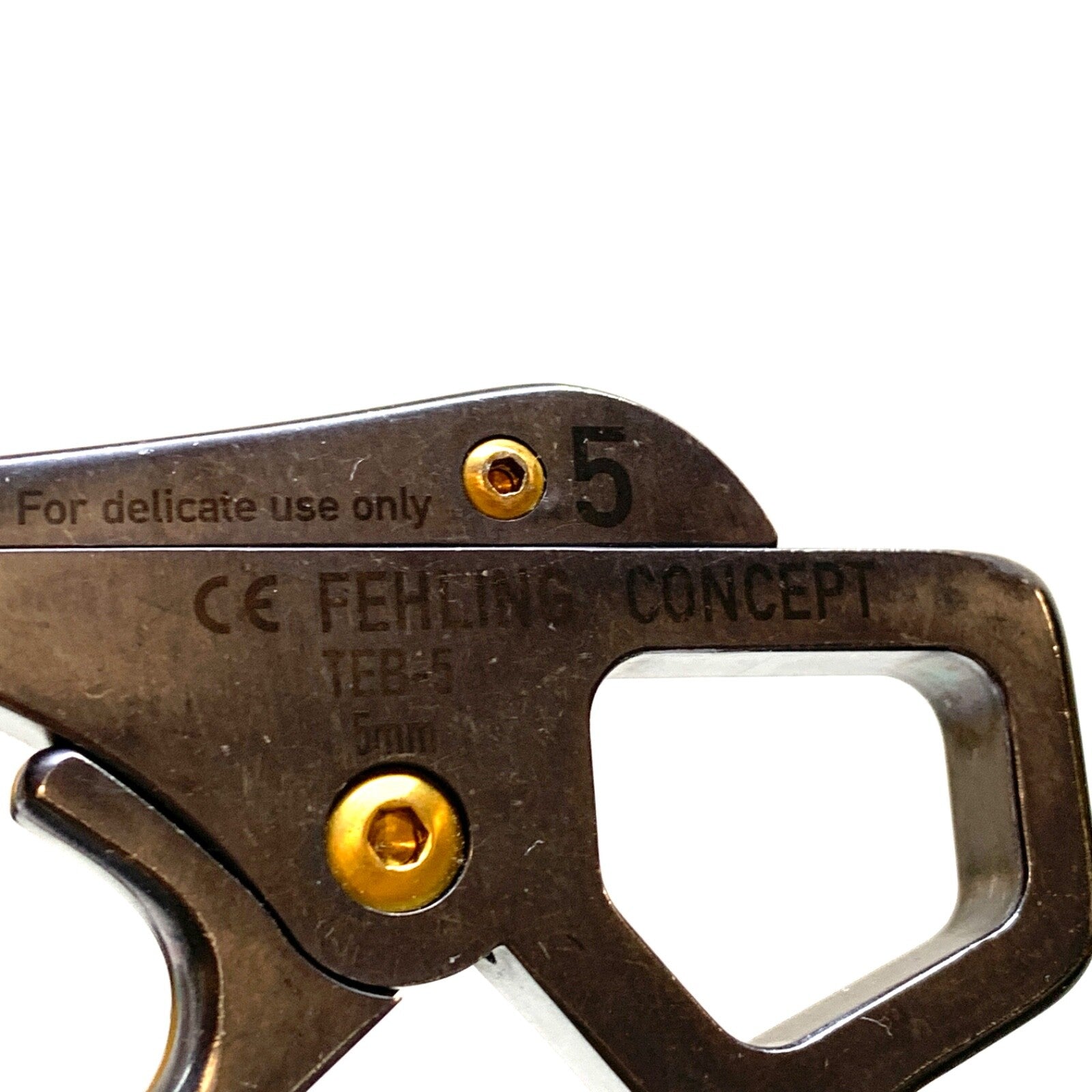 Fehling REF TEB-5, 5mm Concept Classic Kerrison Punch, Flat Foot
