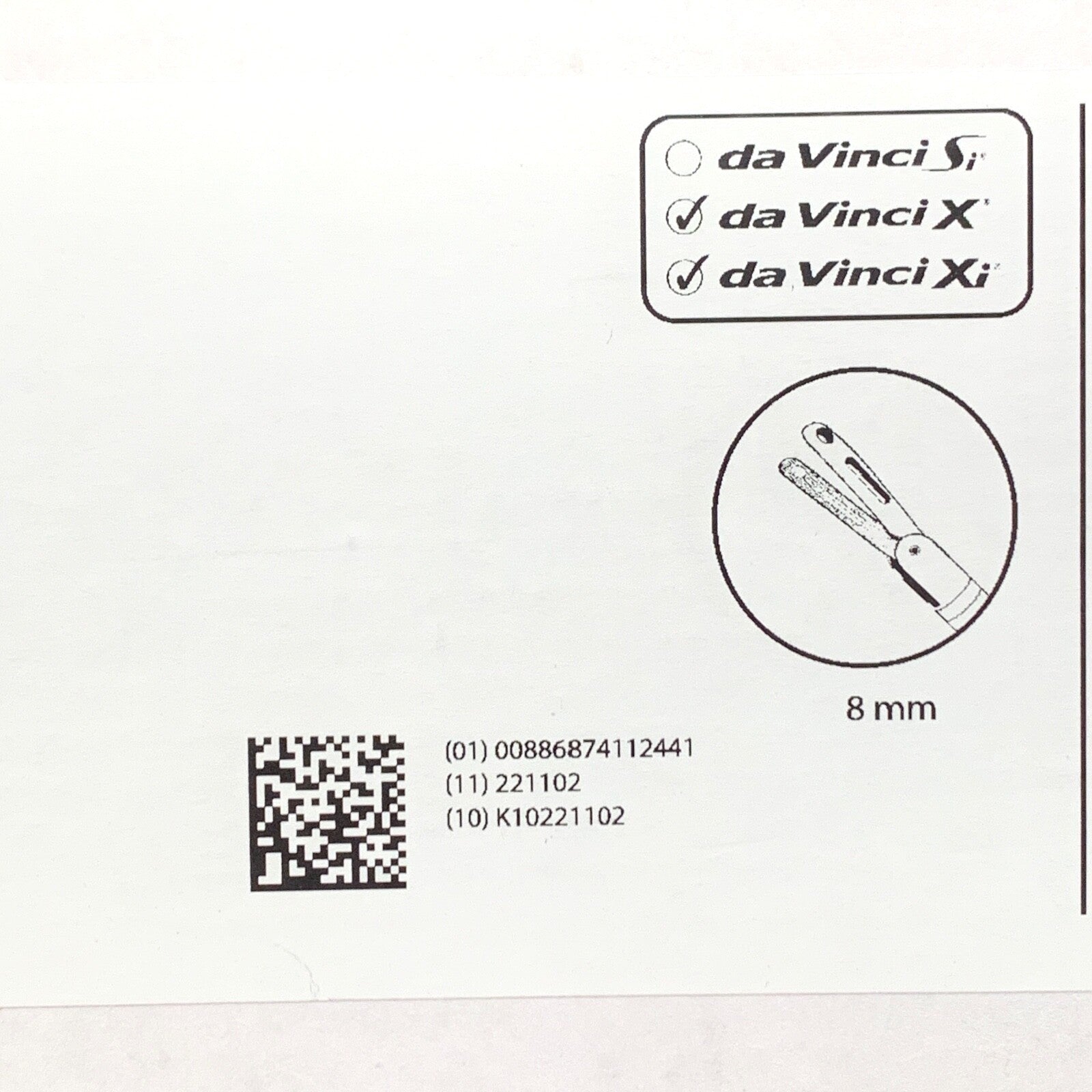 Intuitive Surgical Da Vinci Xi REF 470318, Small Grasping Retractor