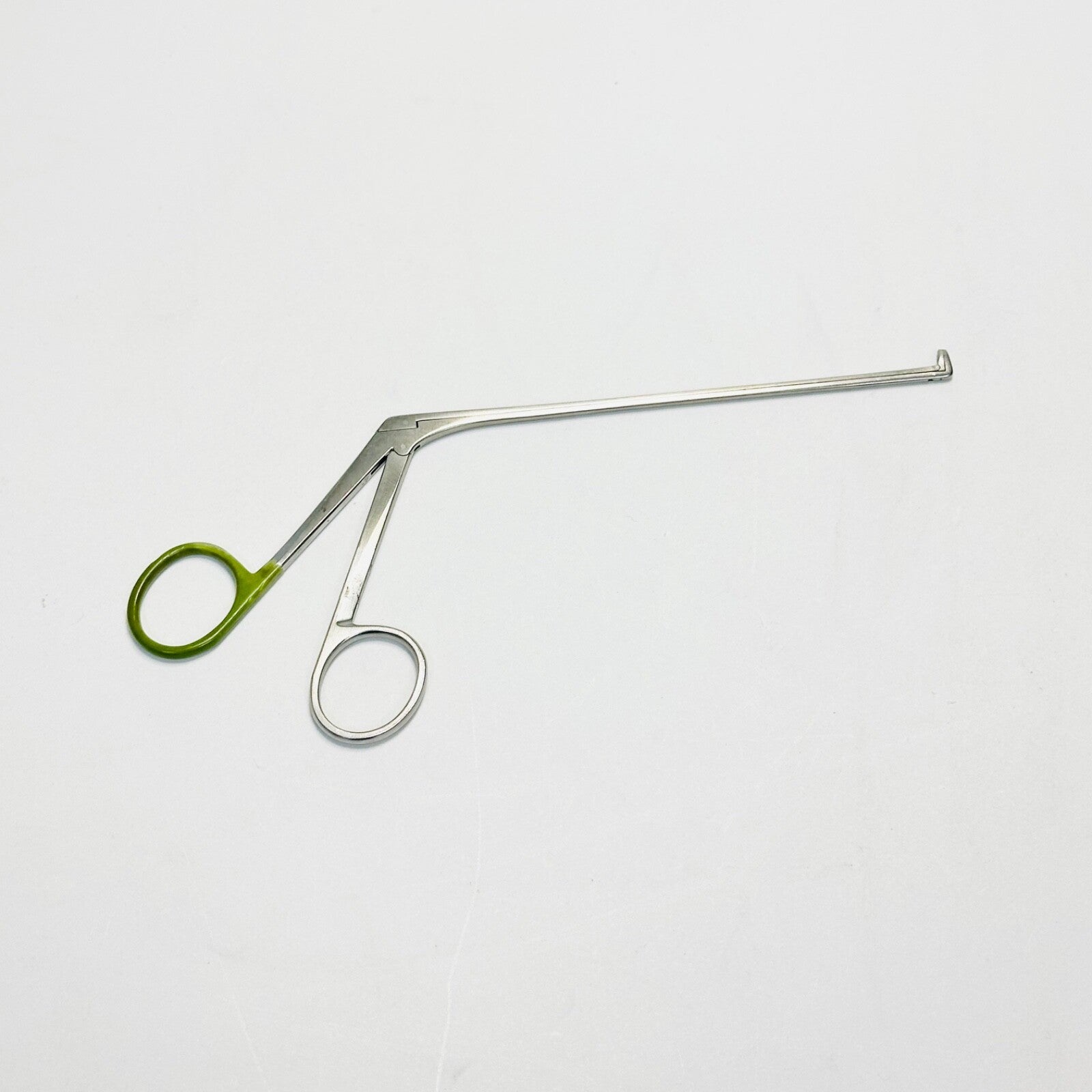 K. STORZ 634825B STRUMPEL Forceps with Oval, Fenestrated, Cupped J Instrument