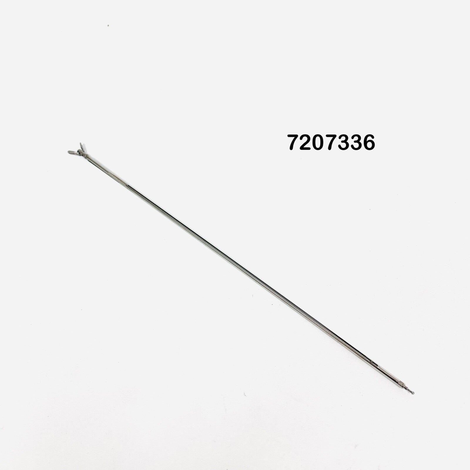 7207336 Fixation forceps Insert fenestrated, medium Serration 15" w/ Sheath