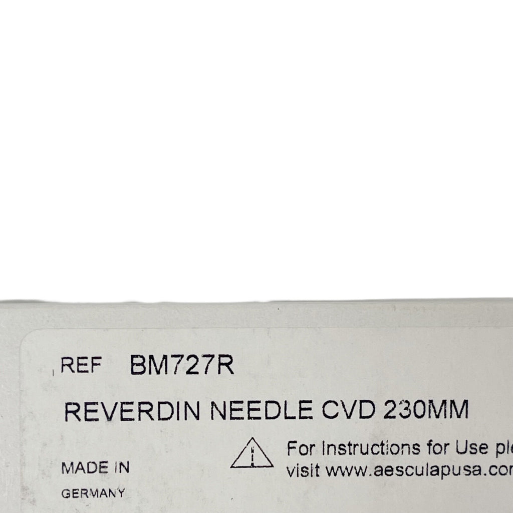 AESCULAP REF BM727R REVERDIN NEEDLE CVD 230MM