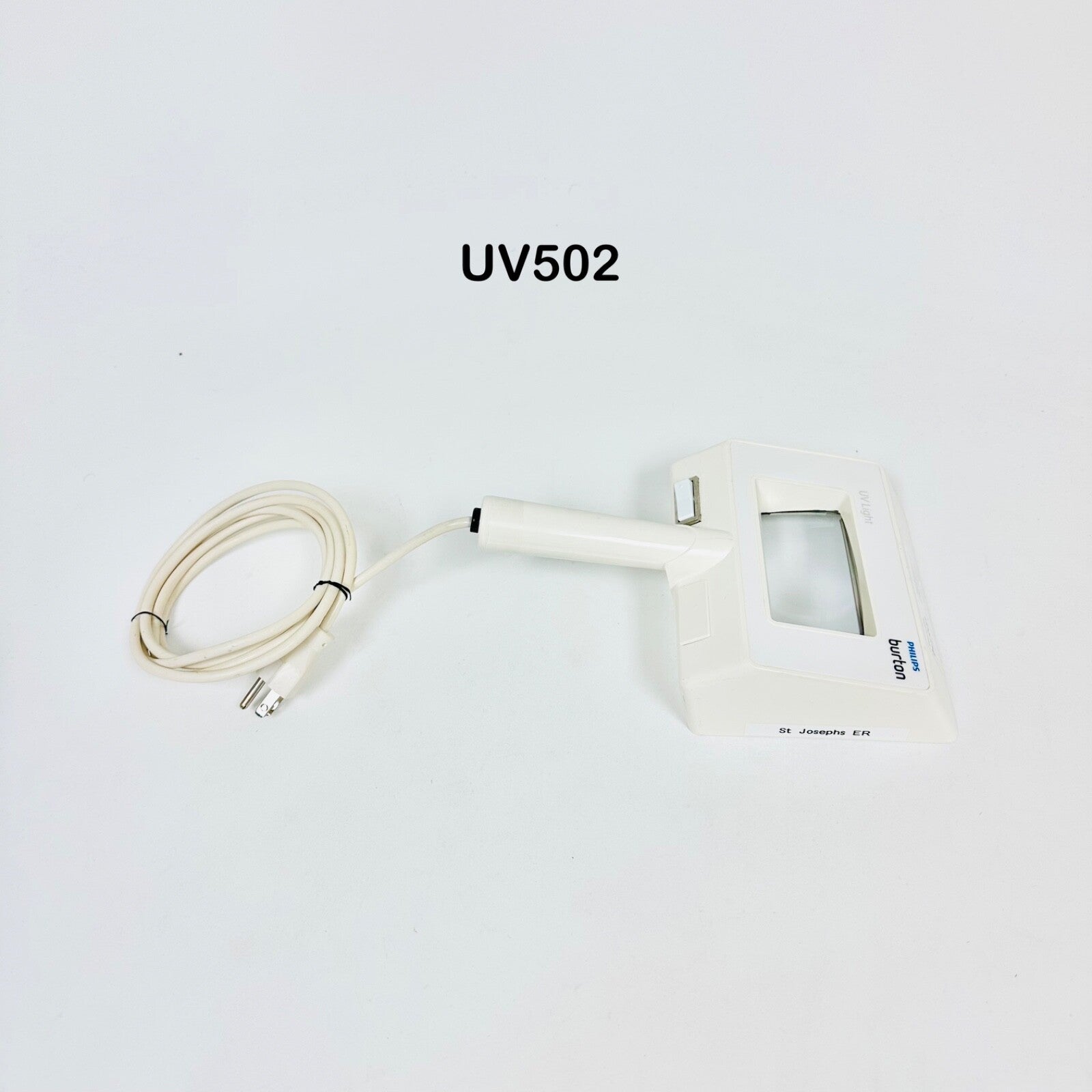 Philips Burton UV502 UV Exam Light With Magnifier Handheld