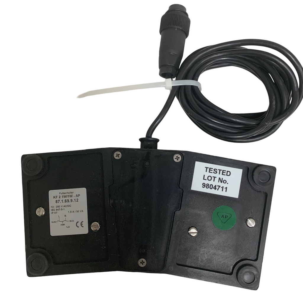 Fubschalter KF 2 1W/1W - AP 87.1.69.9.12 Bipolar Double Footswitch