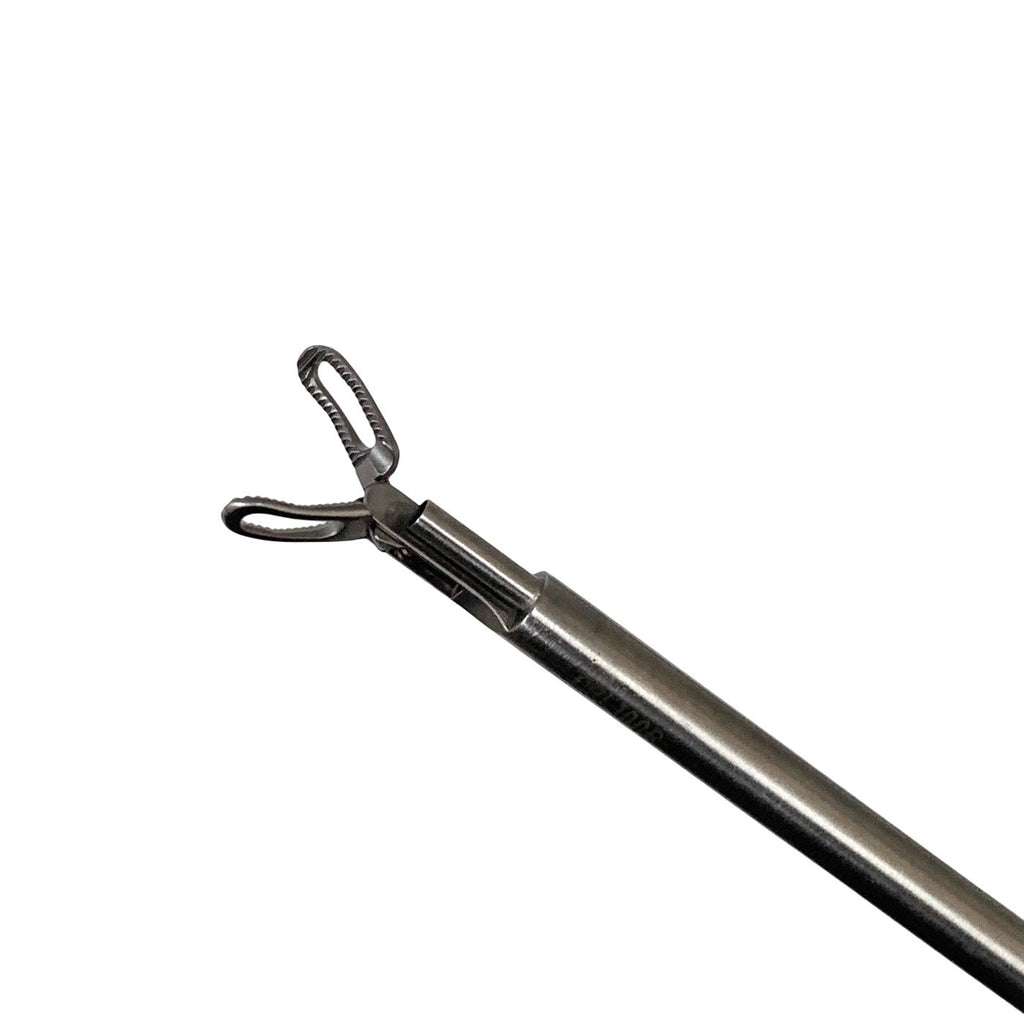Aesculap Ref PL100R, Cholangiography Clamp Straight 5mm 17-3/8"