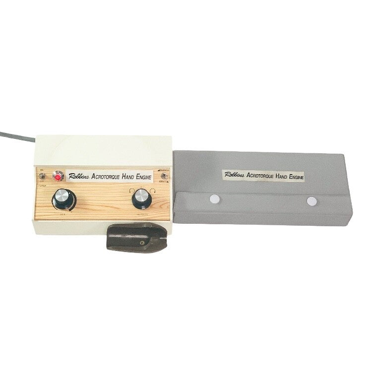 BELL INTERNATIONAL ROBBINS C-310, ACROTORQUE HAND ENGINE w/ 25D-10988 HANDPIECE