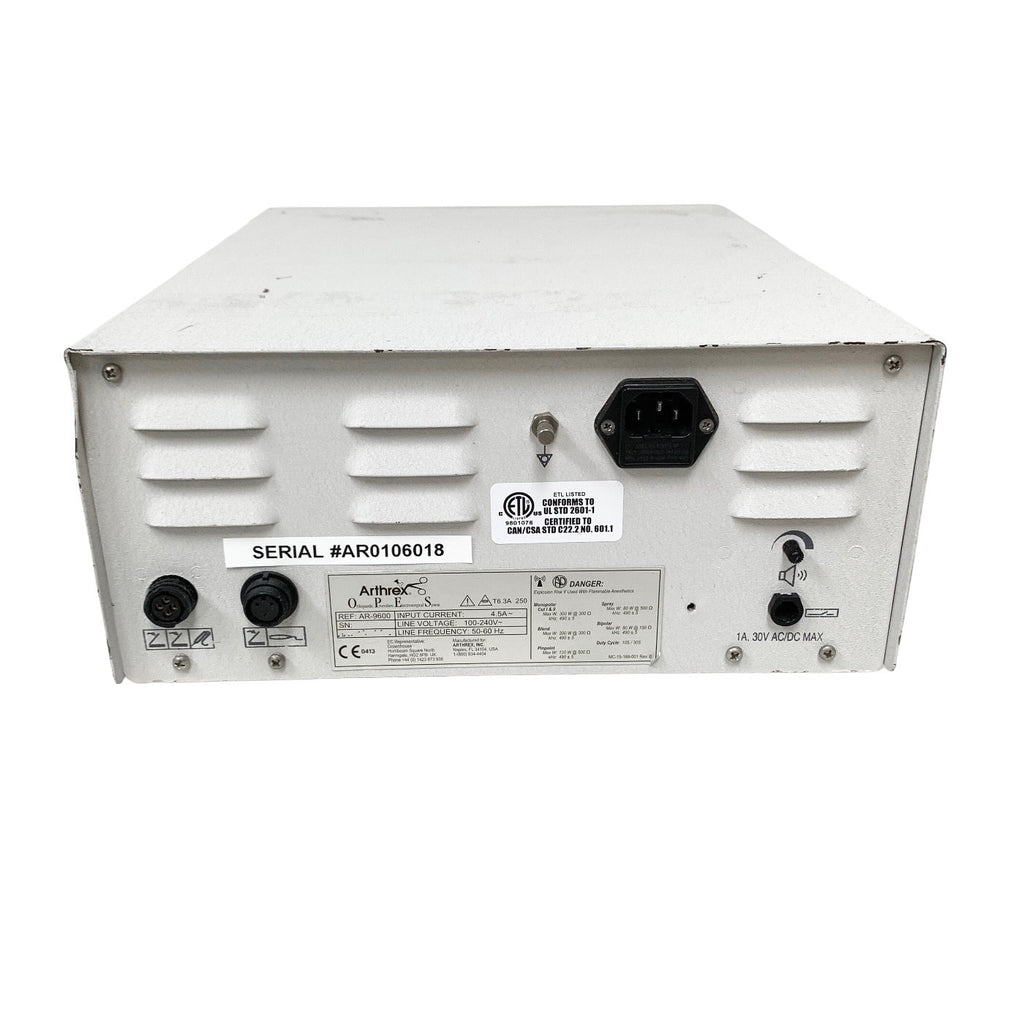 Arthrex Ref AR-9600, OPES Orthopedic Procedure Electrosurgical System