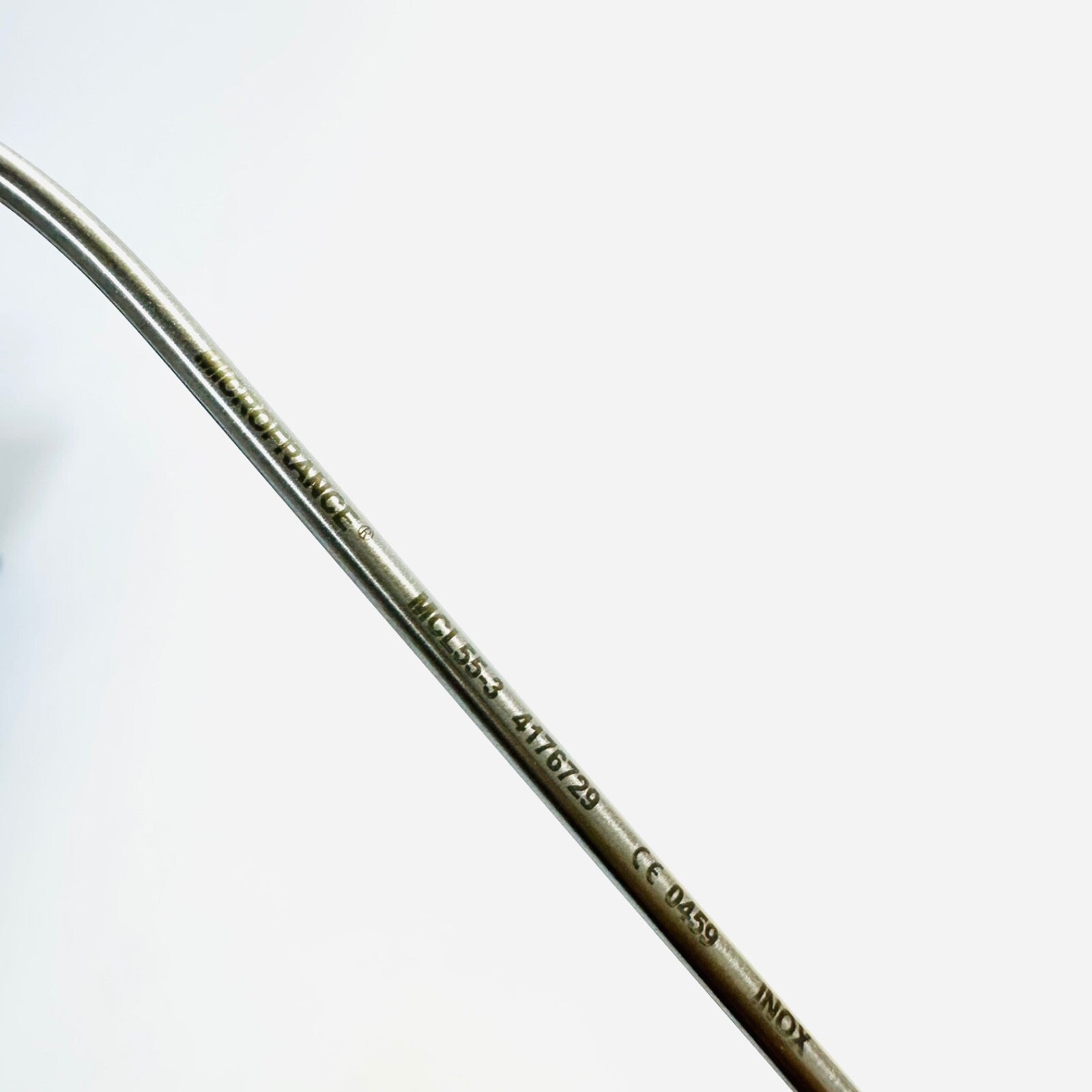 INTEGRA MCL55-3 MicroFrance Needle 1.0mm (19 Ga.) Left Bayonet Tip, W/L 9-3/8"