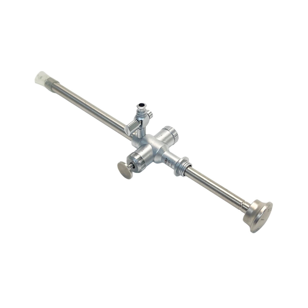 R. WOLF 8932.01 Trocar sleeve, trumpet valve, 8 mm Ø, 105 mm w/ 8932.12 Trocar