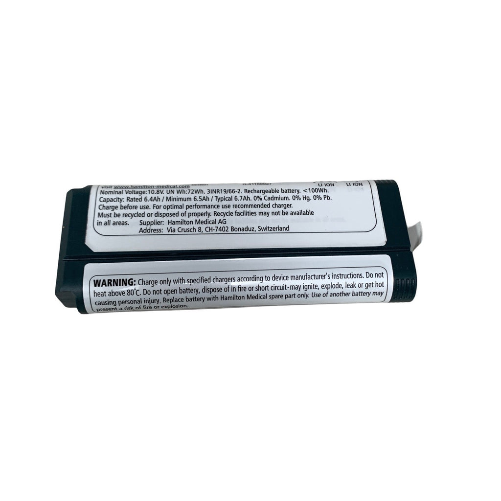 OEM Hamilton Medical Ref 369108, Battery 10.8V 72Wh Li-Ion Rechargeable