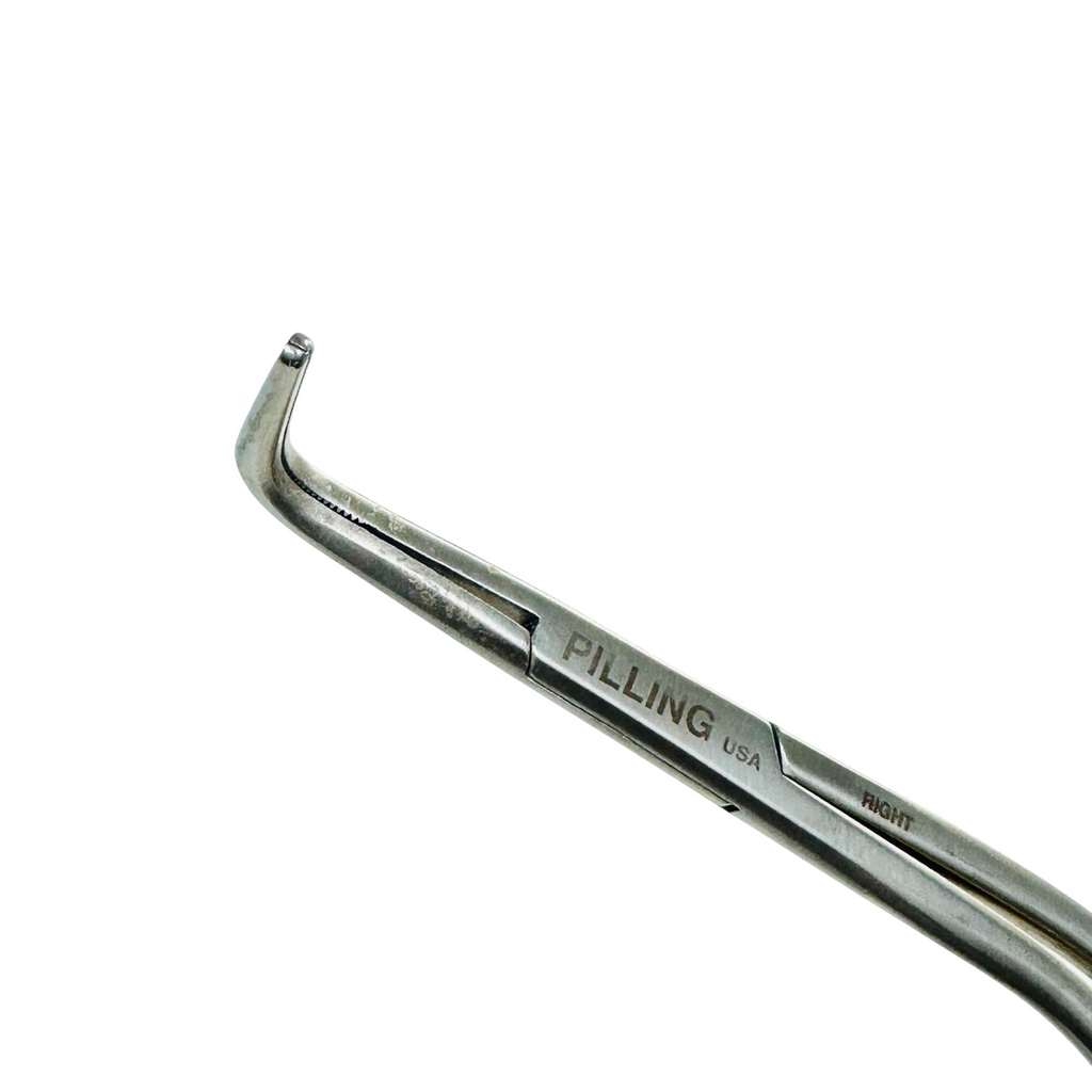 pilling 242006 MCDOUGAL PROSTATECTOMY CLAMP Angled right 9 7/8"