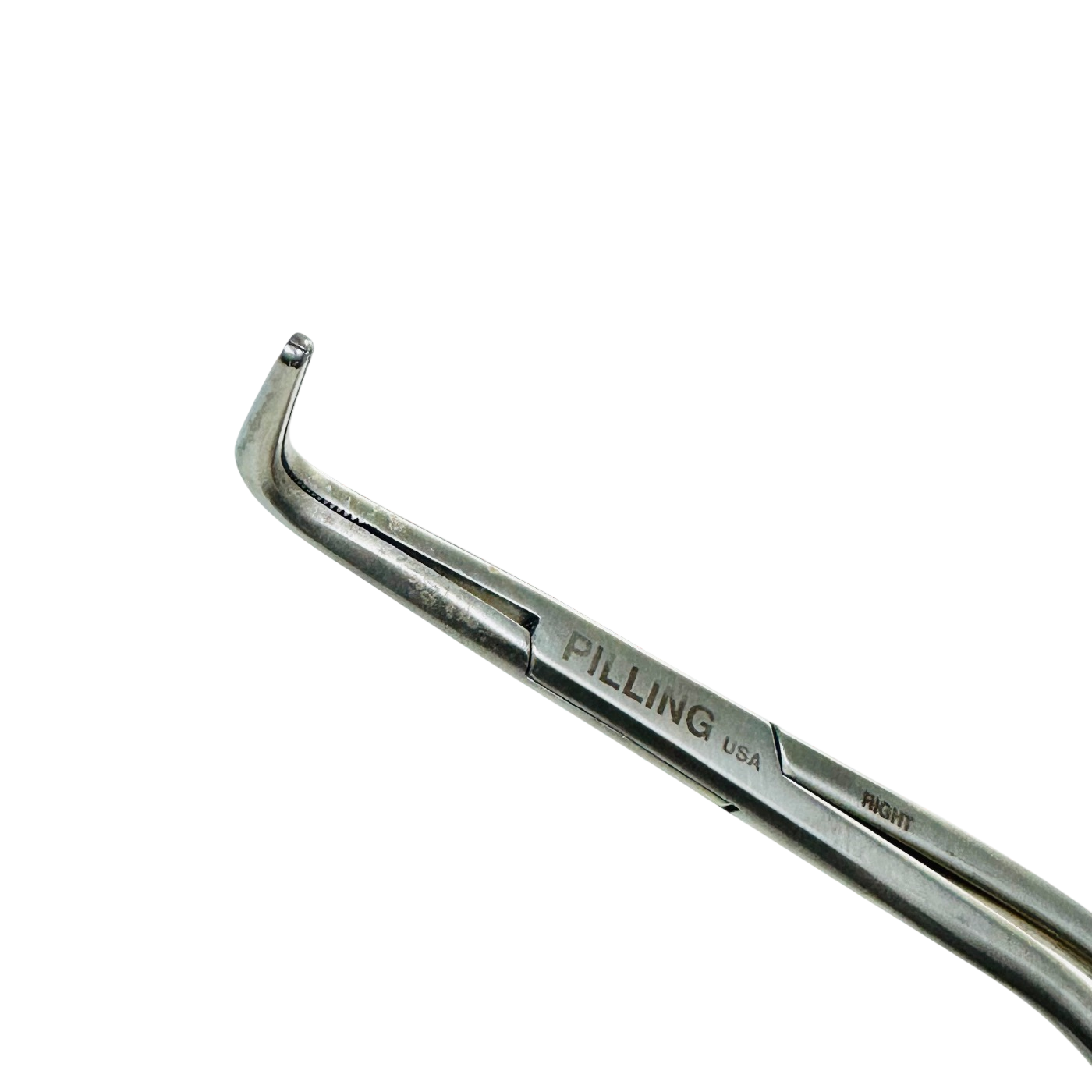pilling 242006 MCDOUGAL PROSTATECTOMY CLAMP Angled right 9 7/8"