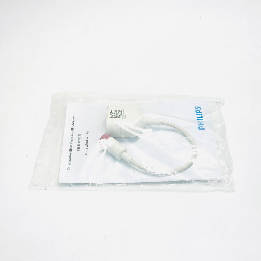 Philips 989803199741 Dual Invasive Blood Pressure (IBP) Adapter OEM