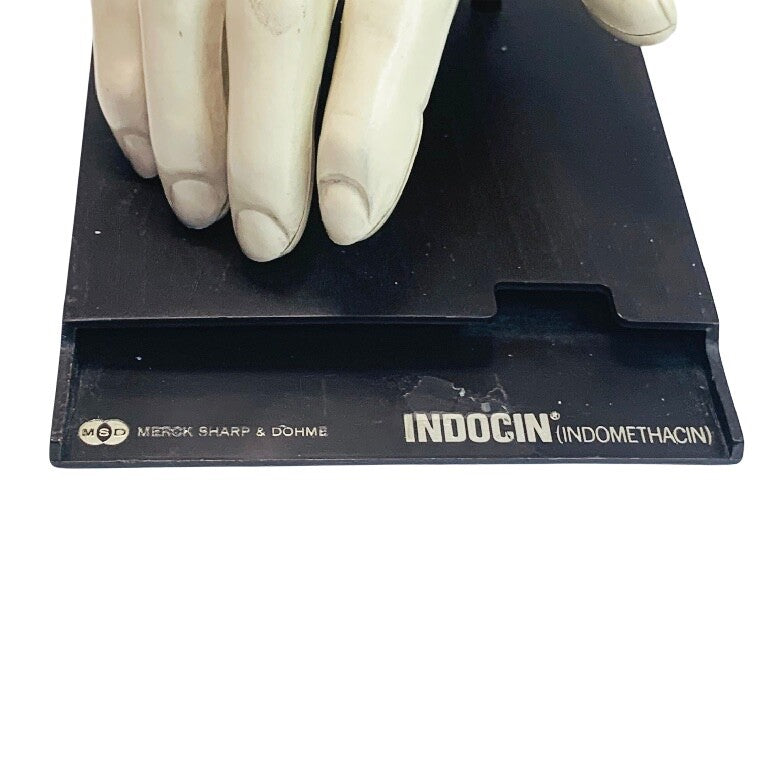 INDOCIN MERCK SHARP & DOHME INDOMETHACIN ANATOMICAL HUMAN HAND