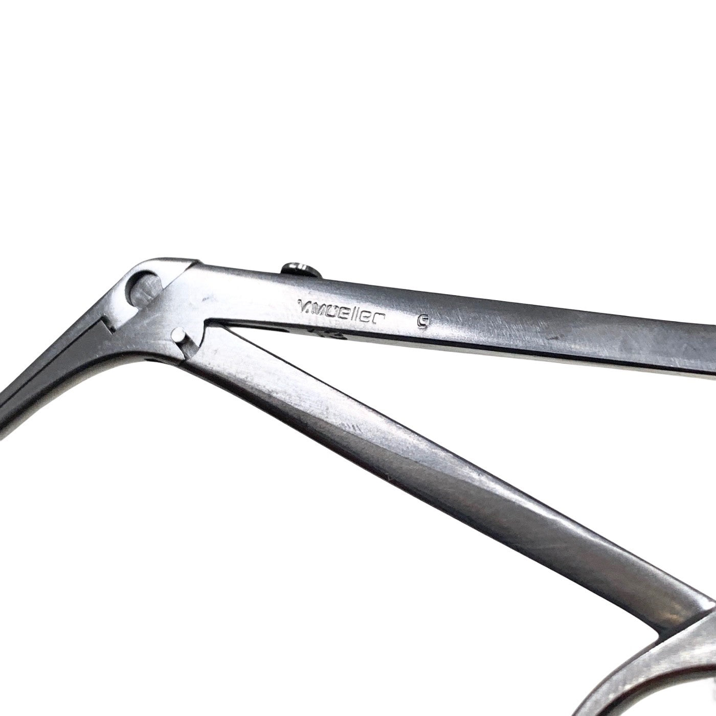 V Mueller AU-6180 Noyes Alligator Forceps 5-1/8" ENT Serrated Surgical Stainless
