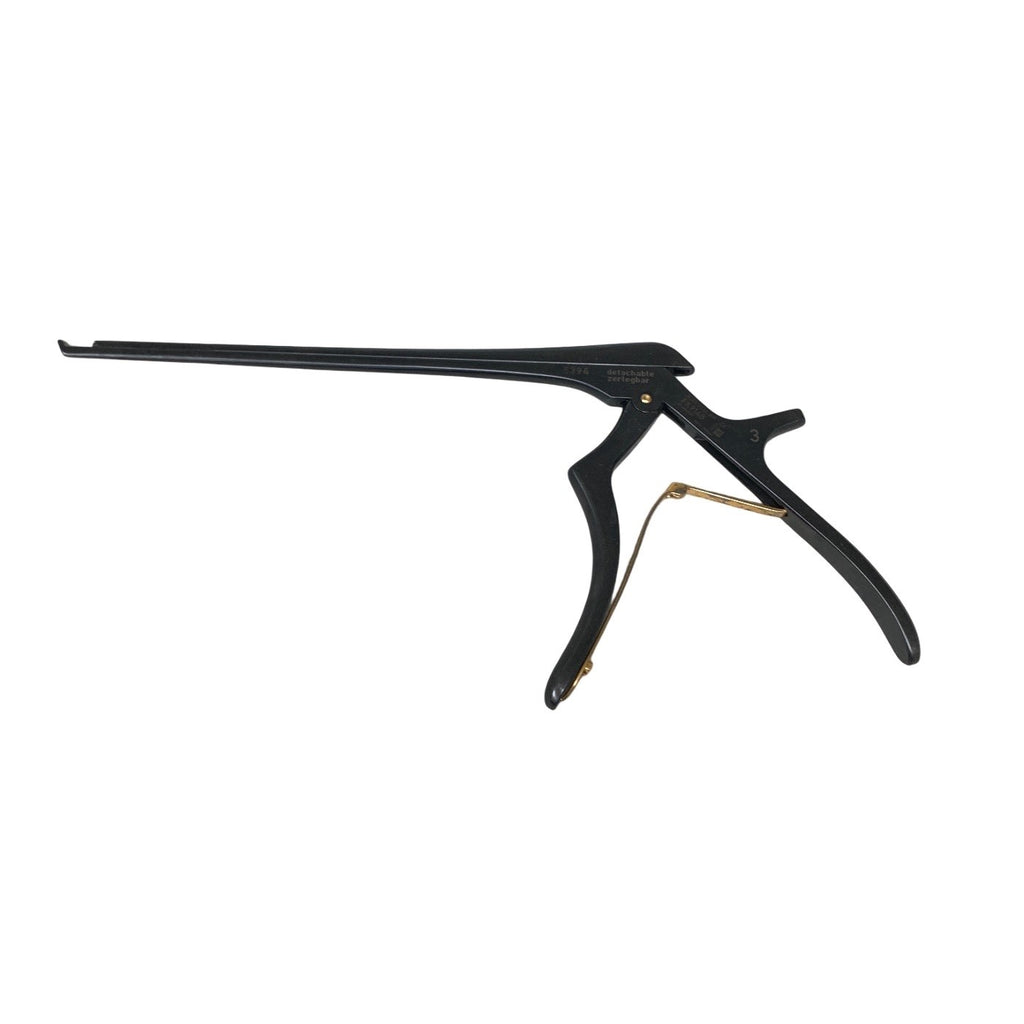 Aesculap FK914B Noir Kerrison Bone Punch 3mm 130 Upward Detachable Surgical