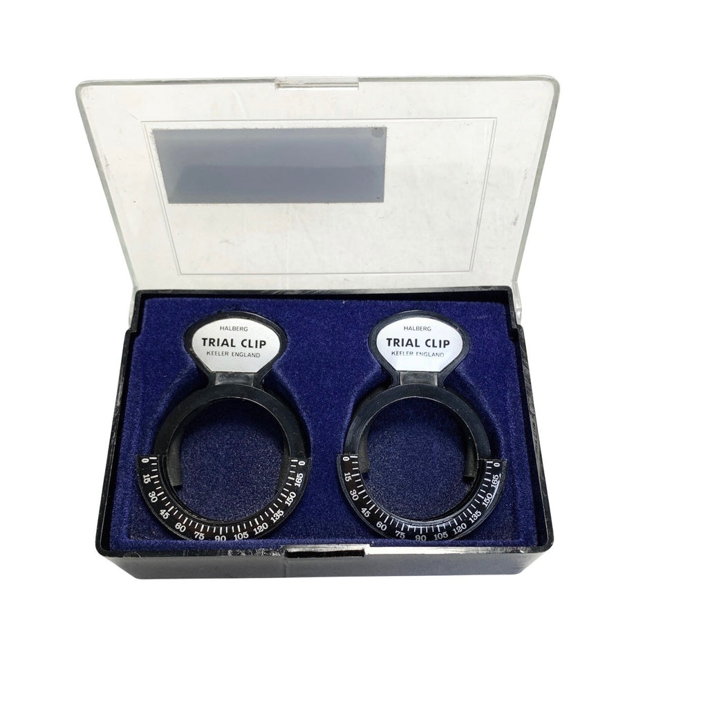 KEELER Halberg Trial Clips With Case 1 pair