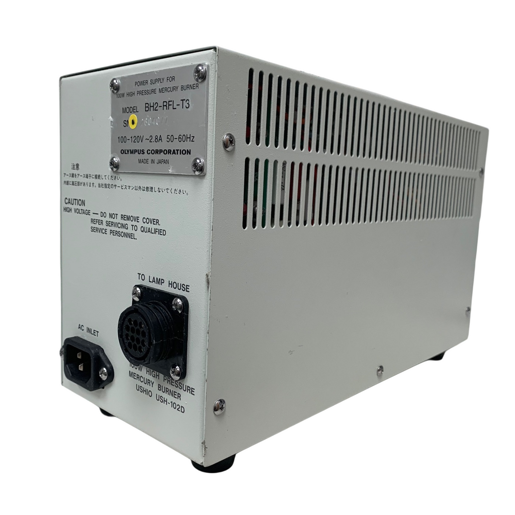 Olympus BH2-RFL-T3 Power Supply for High Pressure Mercury Burner, 100W, 100-120V