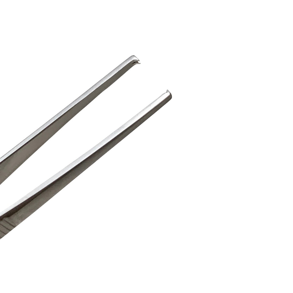 Jarit 130-150 Iris Tissue Forceps 1x2 Teeth 4.5" Germany Stainless Steel