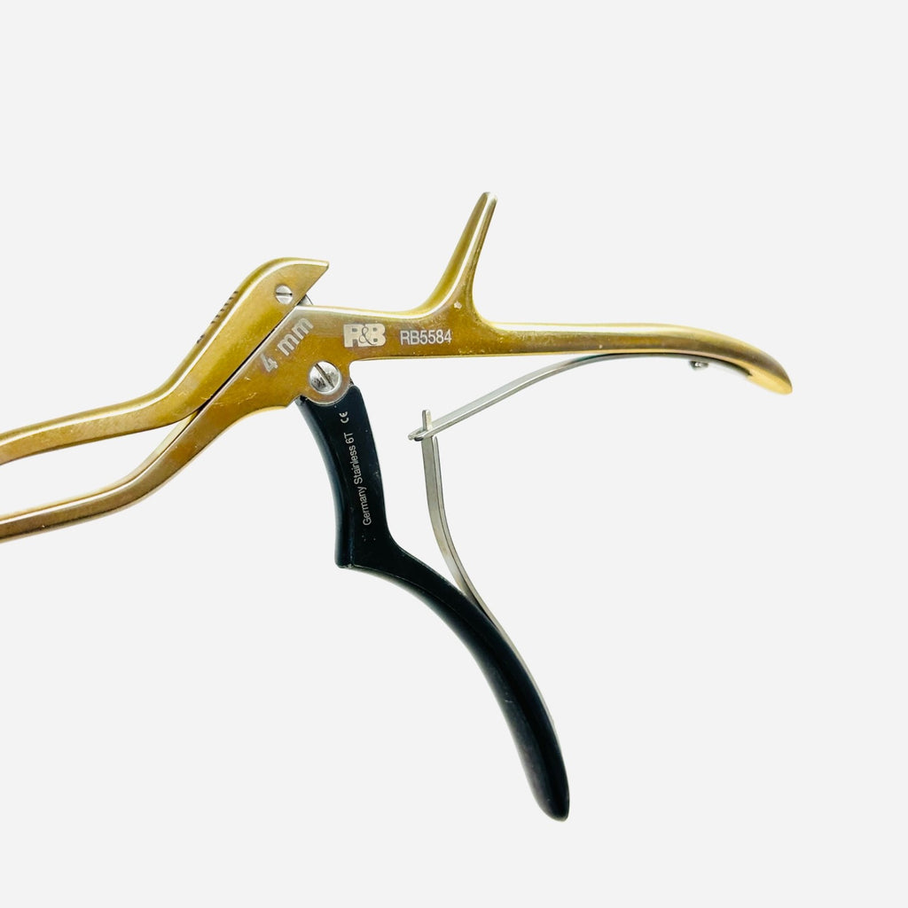 INTEGRA / Ruggles-Redmond RB5584 Ultra-Coat Micro Kerrison Rongeur, 4mm 40° up