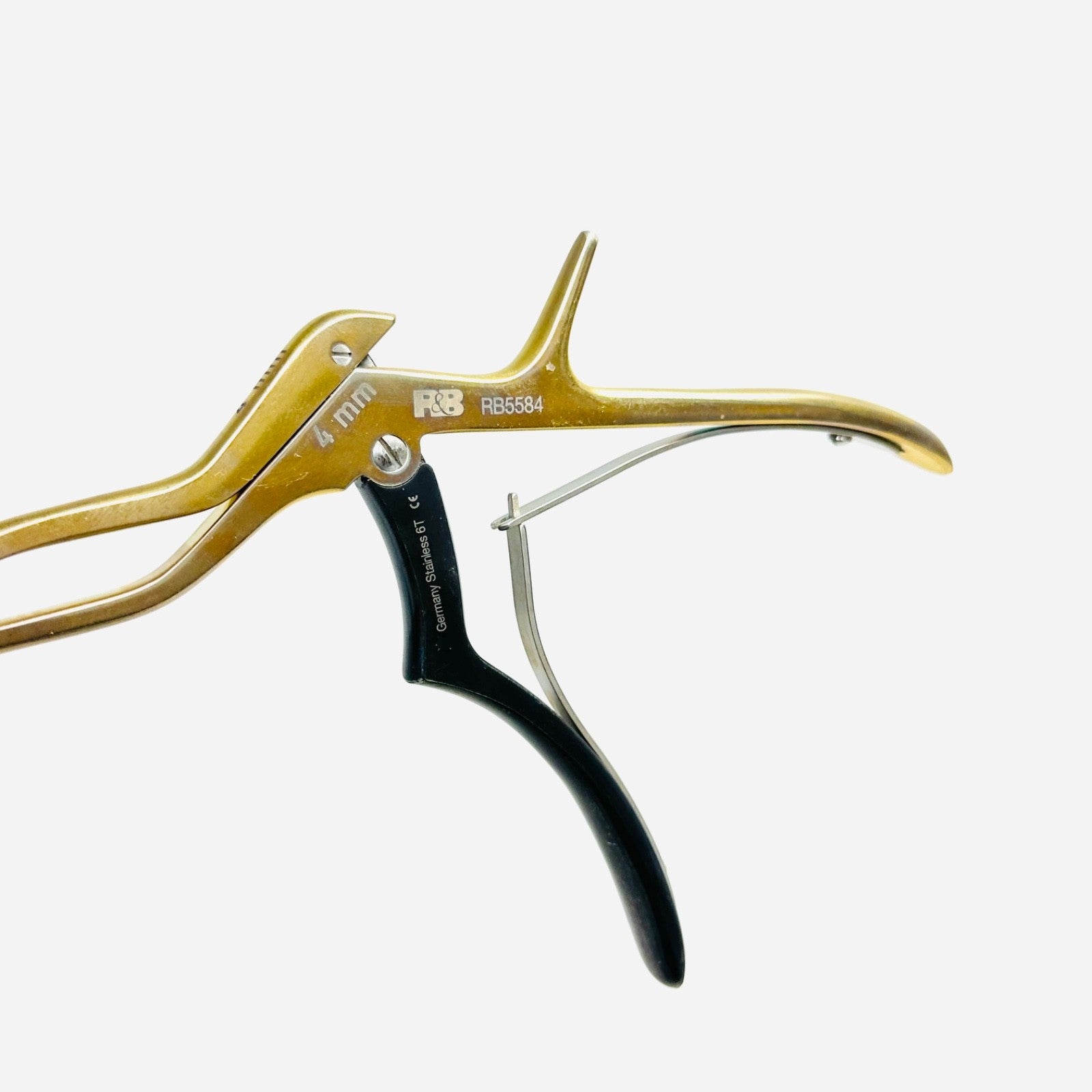 INTEGRA / Ruggles-Redmond RB5584 Ultra-Coat Micro Kerrison Rongeur, 4mm 40° up