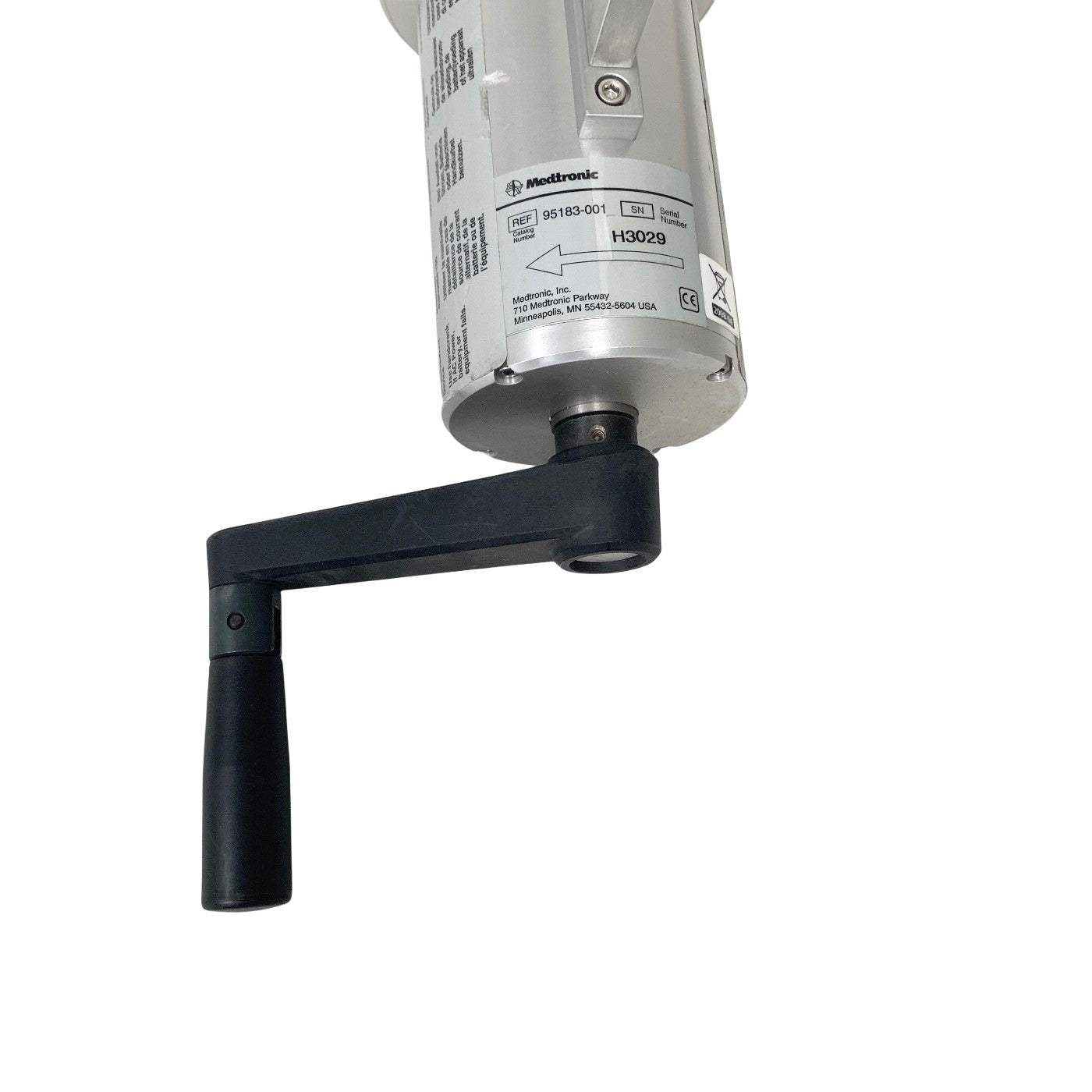 Medtronic Ref 95183-001, 150 Hand Crank Manual Backup Power Unit