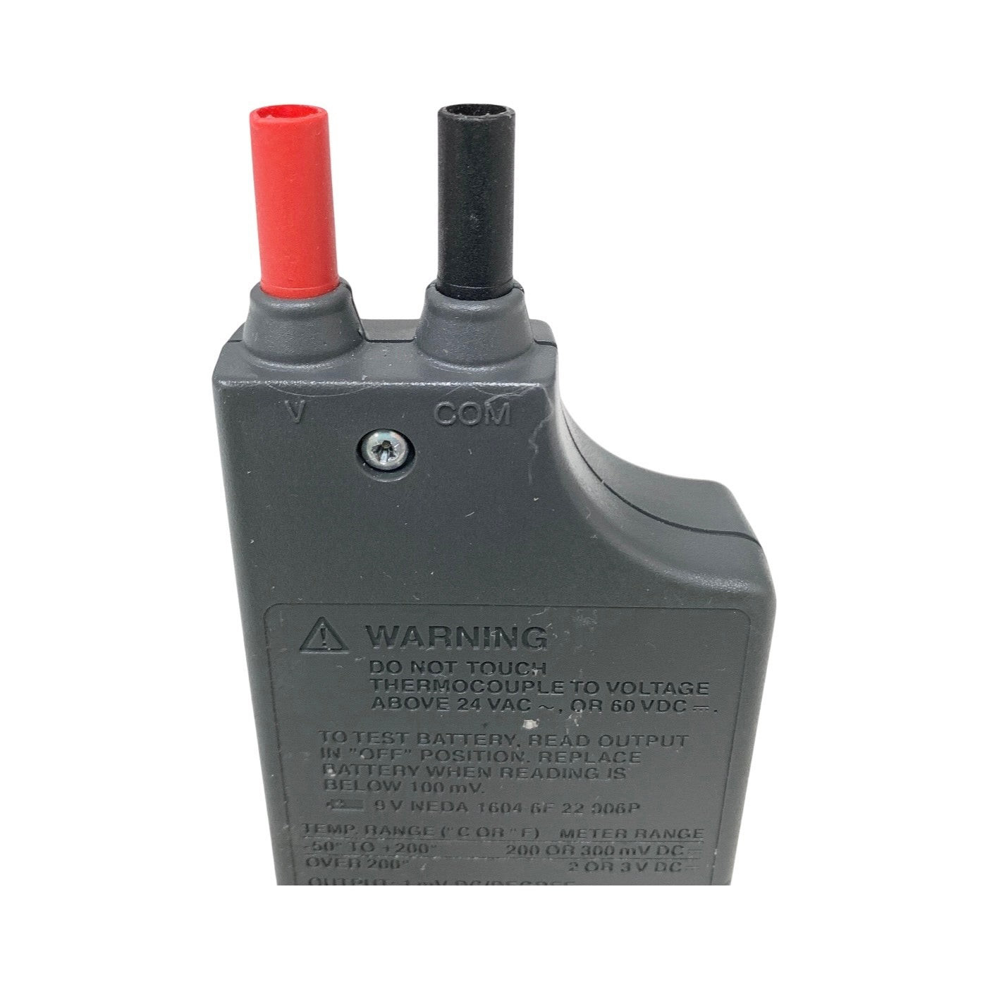 Fluke 80TK Thermocouple Module Test Accessory