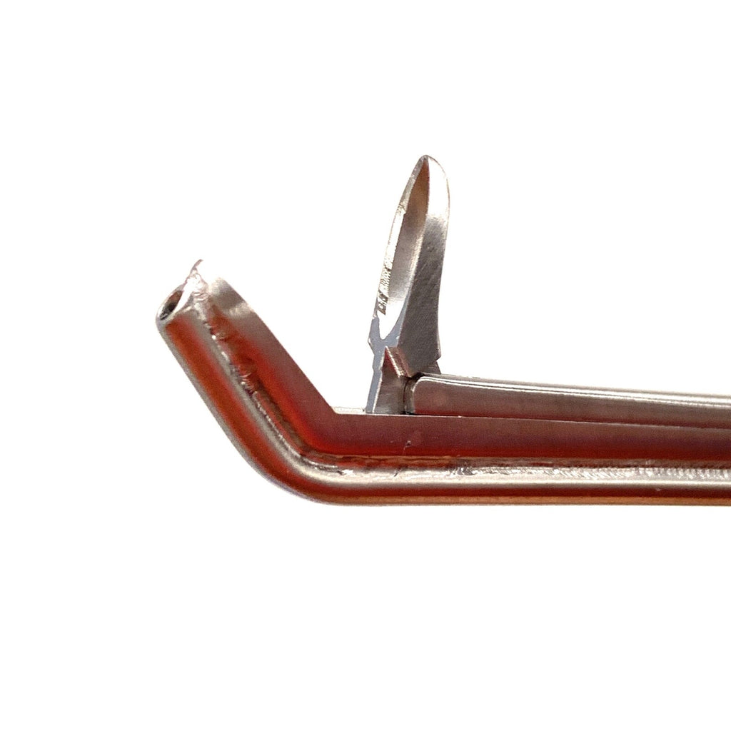 V Mueller REF RH551-354, Nasal Suction Forceps Double Action, Up Angled, 3.5mm